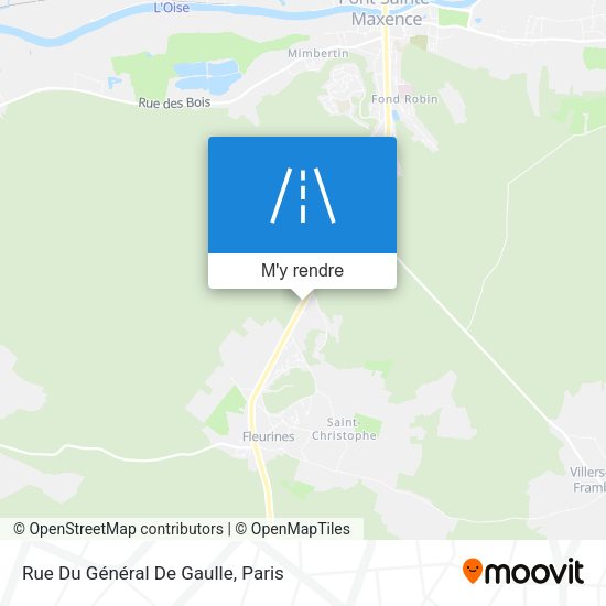Rue Du Général De Gaulle plan