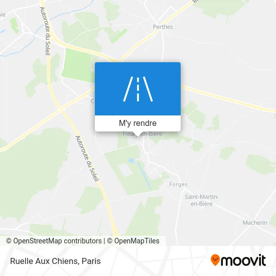 Ruelle Aux Chiens plan