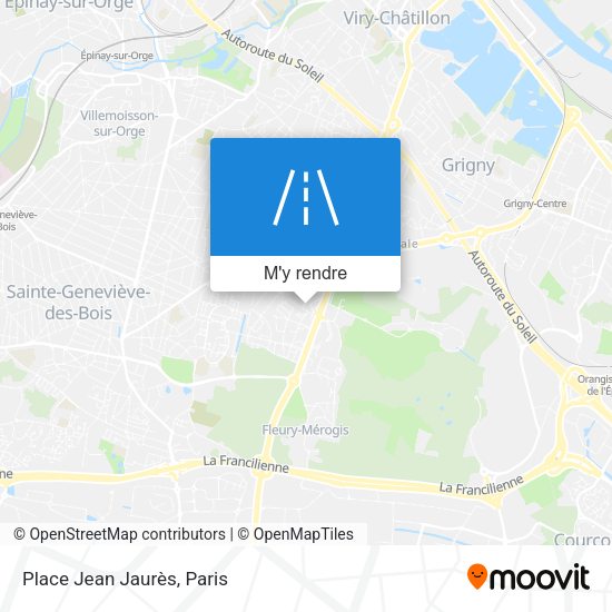 Place Jean Jaurès plan