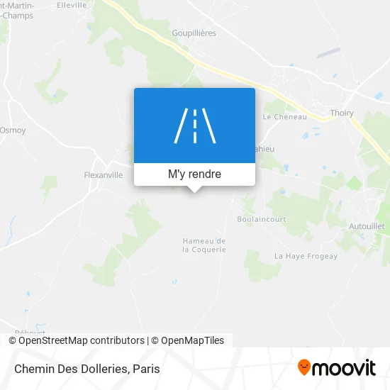 Chemin Des Dolleries plan