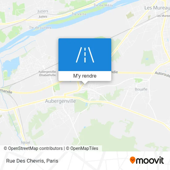 Rue Des Chevris plan