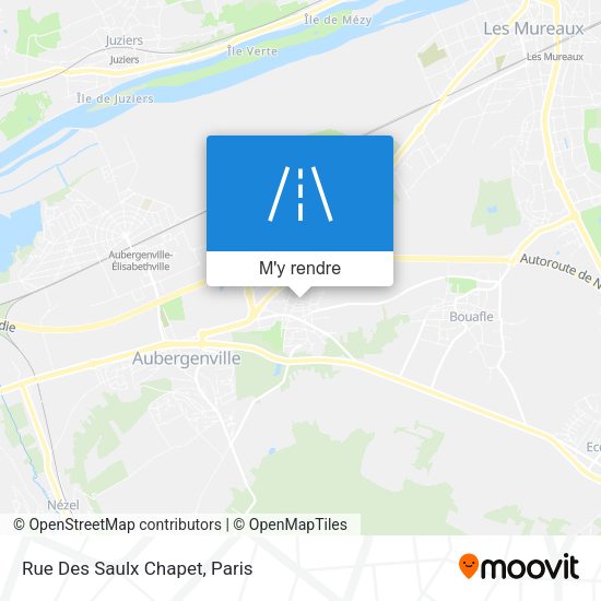 Rue Des Saulx Chapet plan