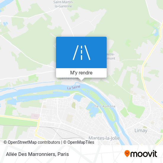 Allée Des Marronniers plan