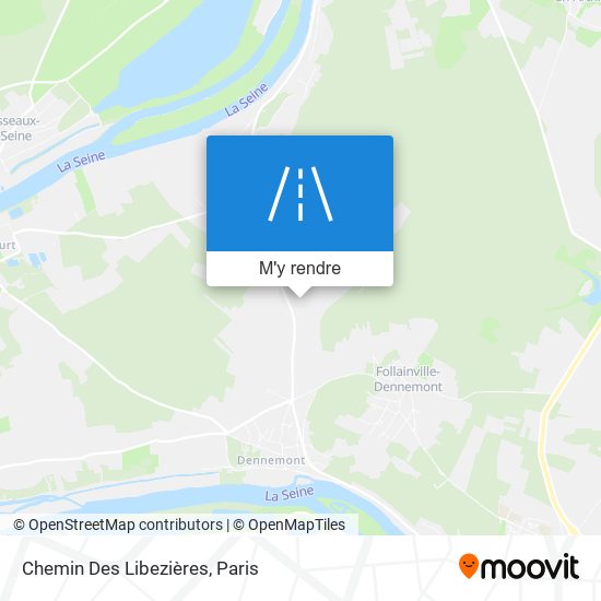 Chemin Des Libezières plan