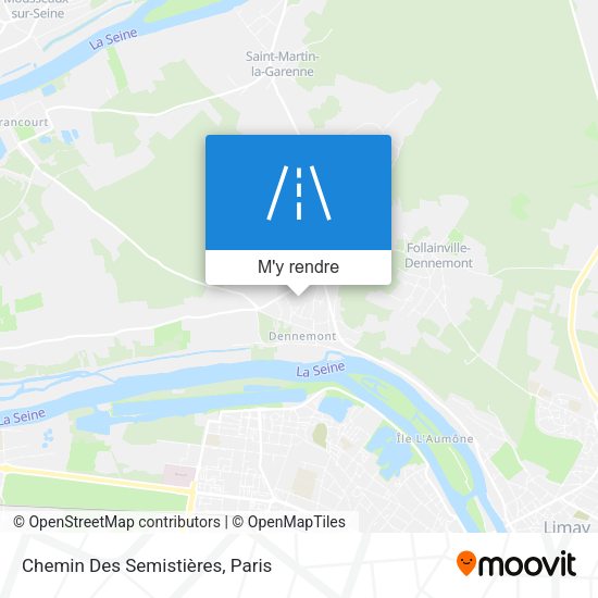 Chemin Des Semistières plan