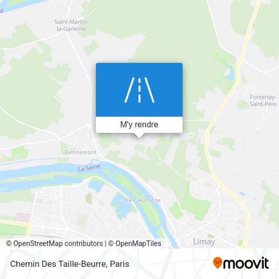Chemin Des Taille-Beurre plan