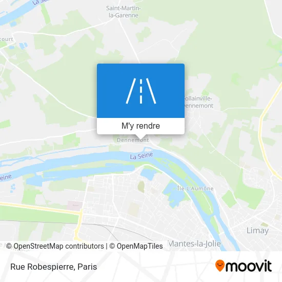 Rue Robespierre plan