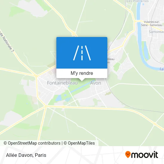 Allée Davon plan