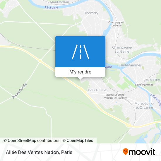 Allée Des Ventes Nadon plan