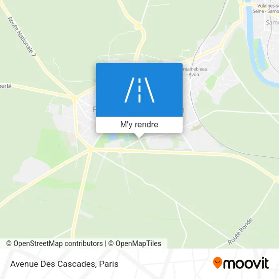 Avenue Des Cascades plan