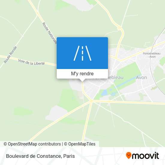 Boulevard de Constance plan