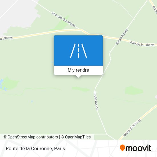 Route De La Couronne plan