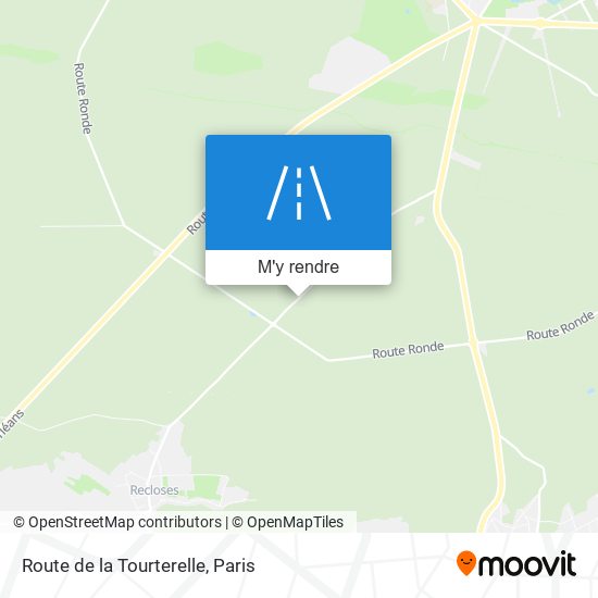 Route De La Tourterelle plan