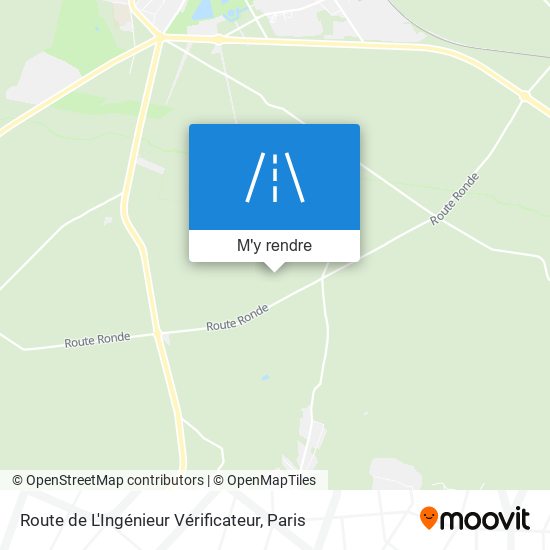 Route De L'Ingénieur Vérificateur plan