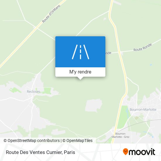 Route Des Ventes Cumier plan