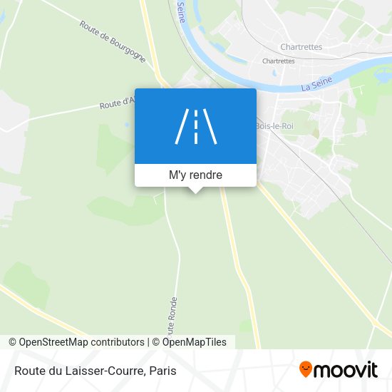 Route du Laisser-Courre plan