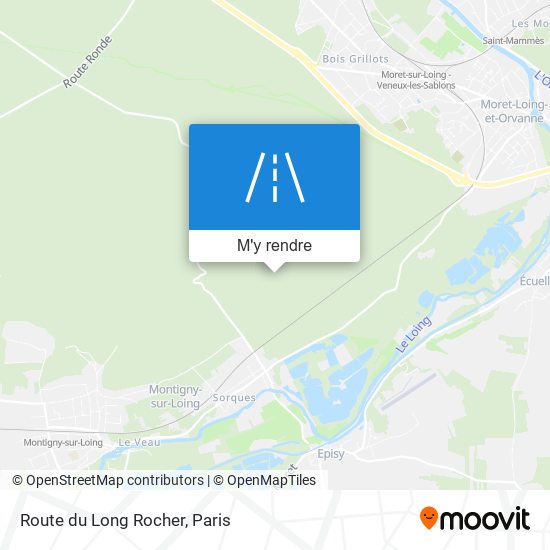 Route Du Long Rocher plan