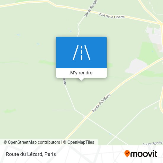 Route du Lézard plan
