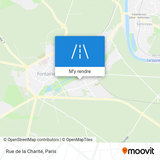 Rue de la Charité plan