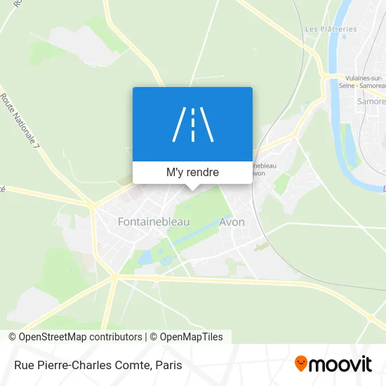 Rue Pierre-Charles Comte plan