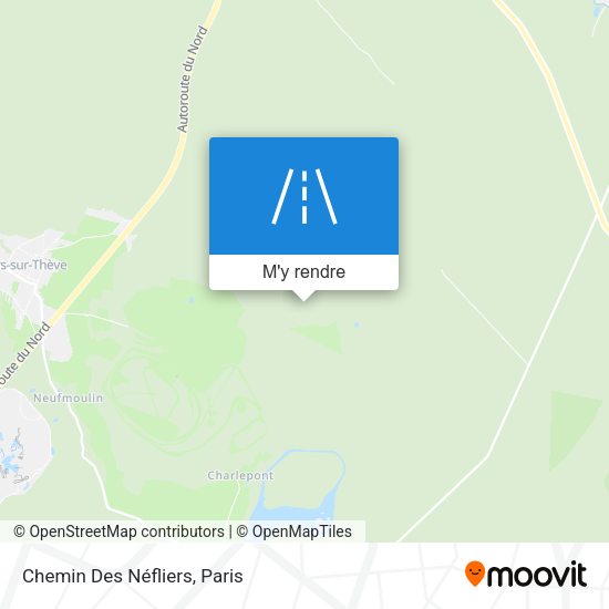 Chemin Des Néfliers plan