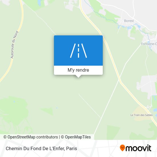 Chemin Du Fond De L'Enfer plan