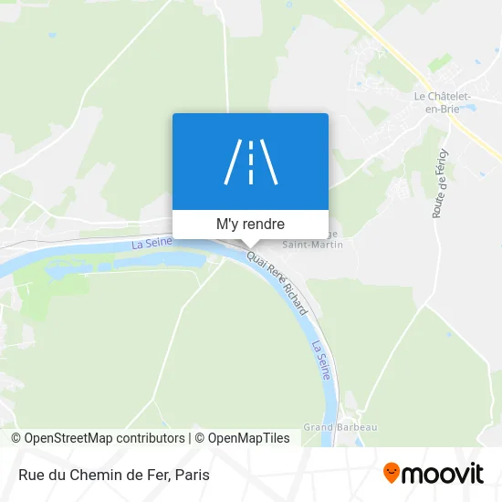 Rue du Chemin de Fer plan