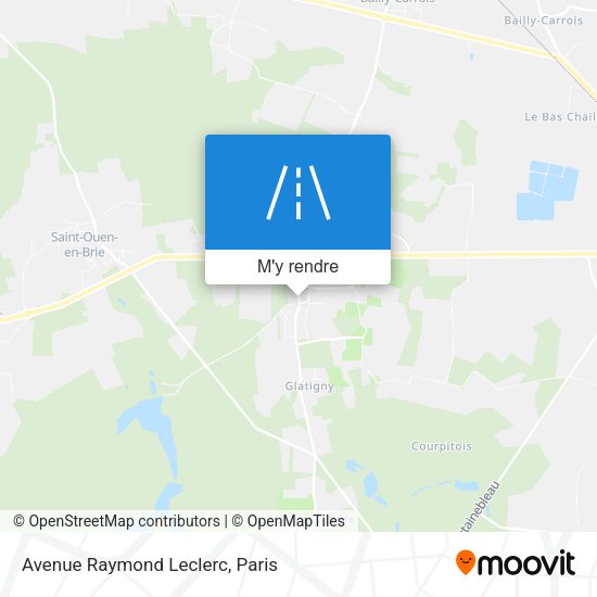 Avenue Raymond Leclerc plan