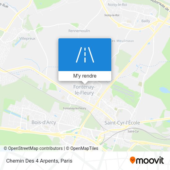 Chemin Des 4 Arpents plan