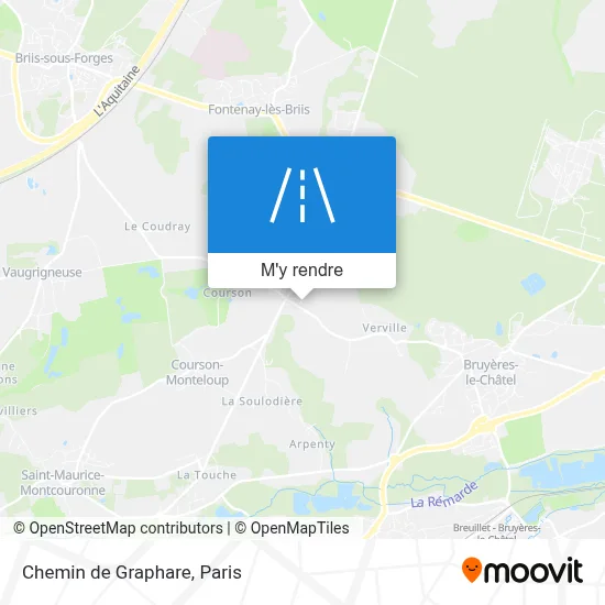 Chemin de Graphare plan