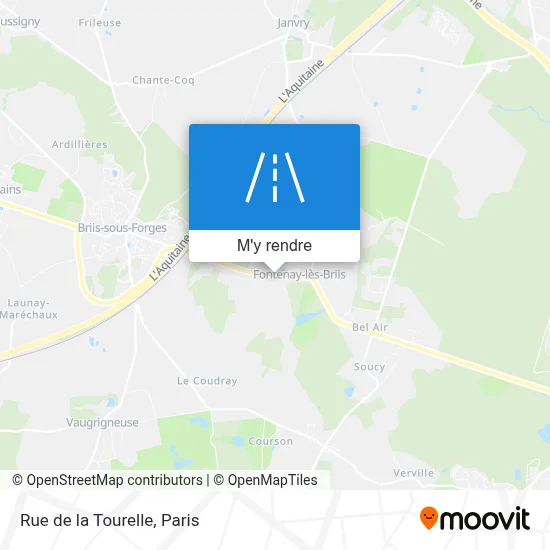 Rue de la Tourelle plan