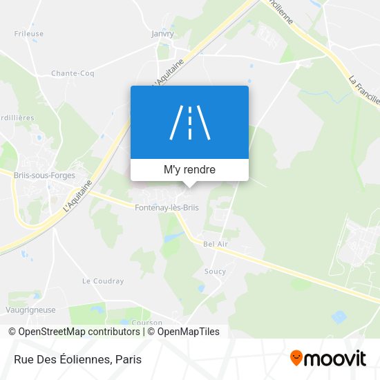 Rue Des Éoliennes plan