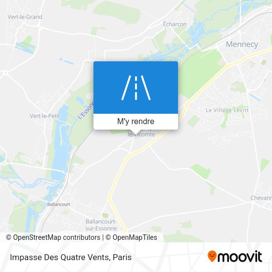 Impasse Des Quatre Vents plan