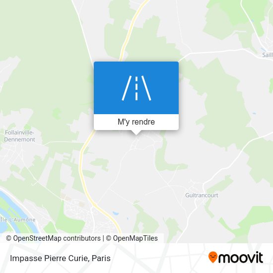 Impasse Pierre Curie plan