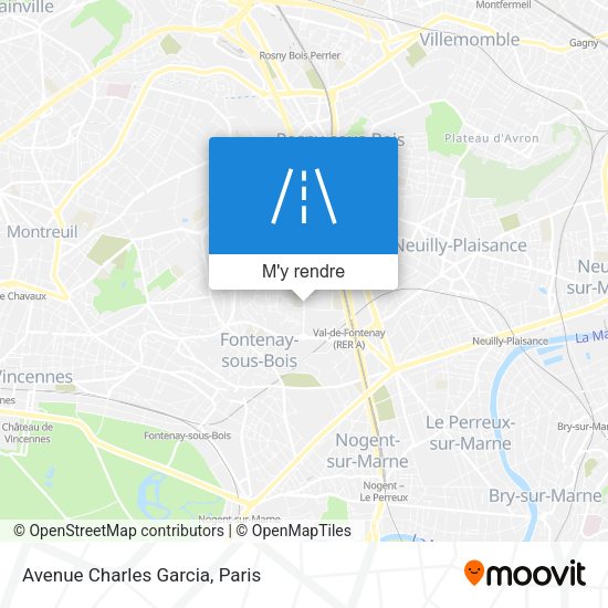 Avenue Charles Garcia plan