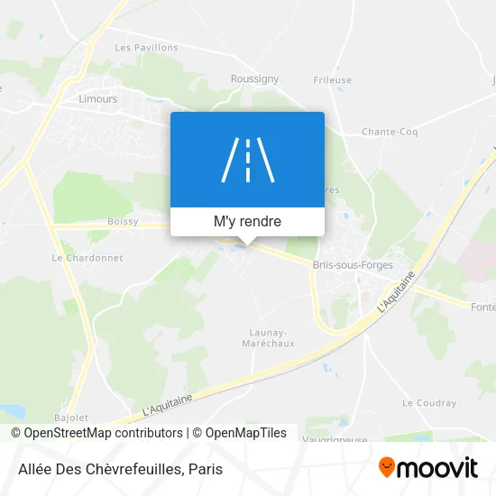 Allée Des Chèvrefeuilles plan