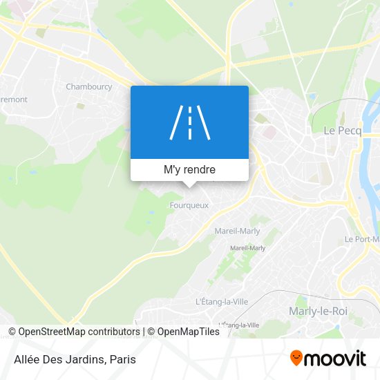 Allée Des Jardins plan