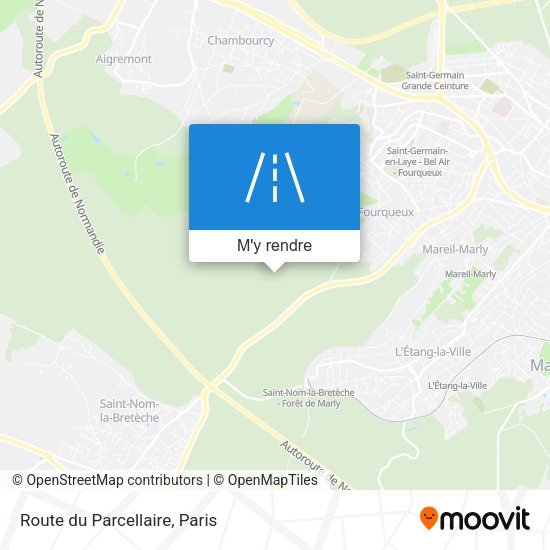 Route du Parcellaire plan