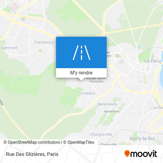 Rue Des Glizières plan