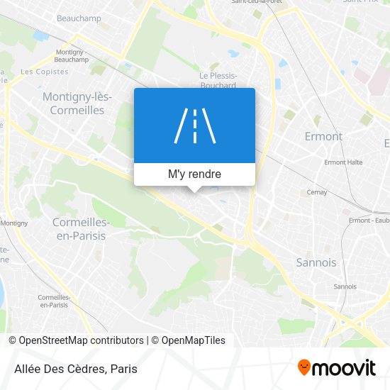 Allée Des Cèdres plan