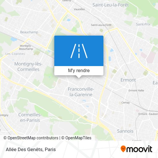 Allée Des Genêts plan