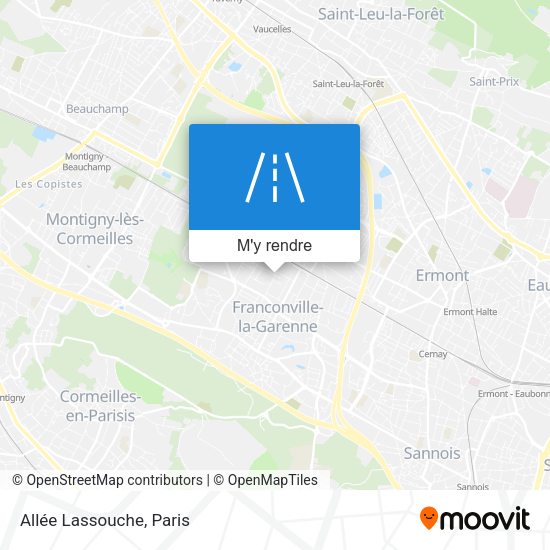 Allée Lassouche plan