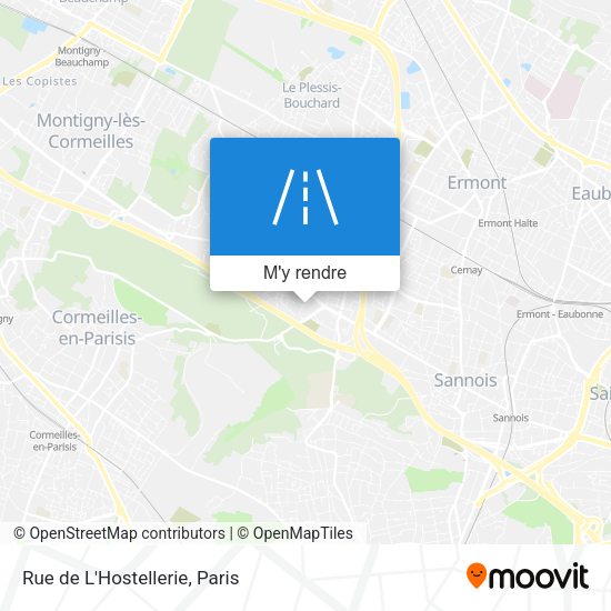 Rue de L'Hostellerie plan