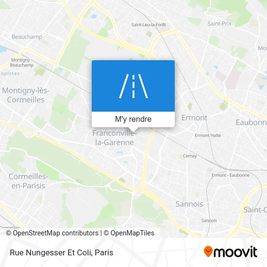 Rue Nungesser Et Coli plan