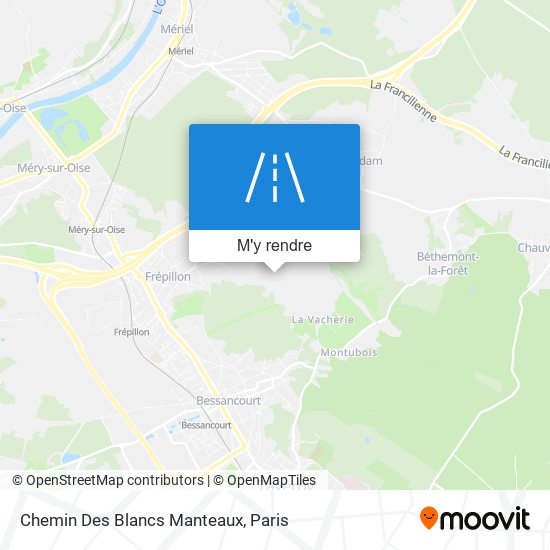 Chemin Des Blancs Manteaux plan