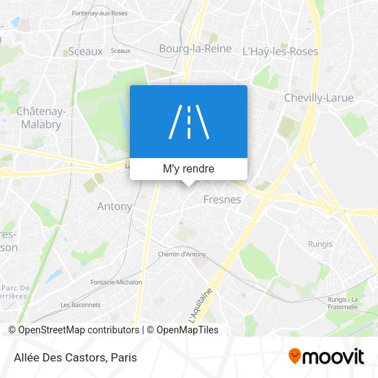 Allée Des Castors plan