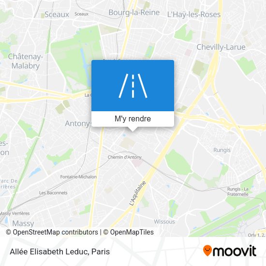 Allée Elisabeth Leduc plan