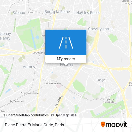 Place Pierre Et Marie Curie plan