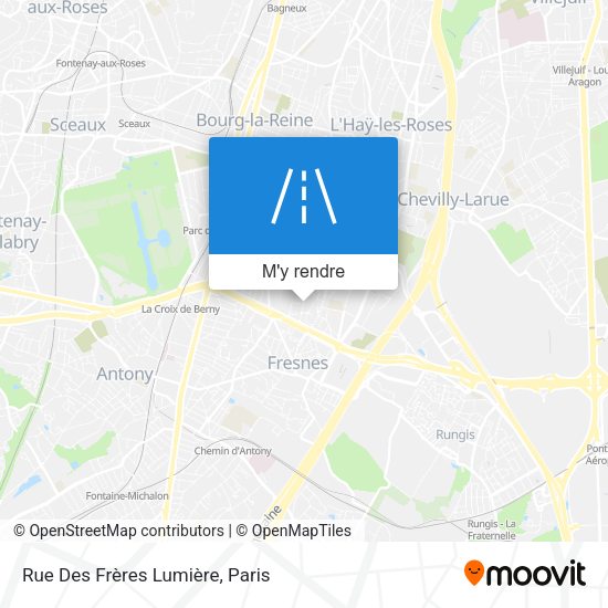Rue Des Frères Lumière plan