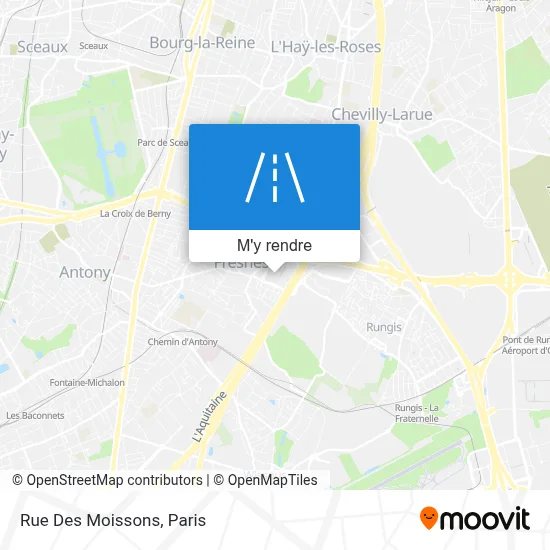 Rue Des Moissons plan